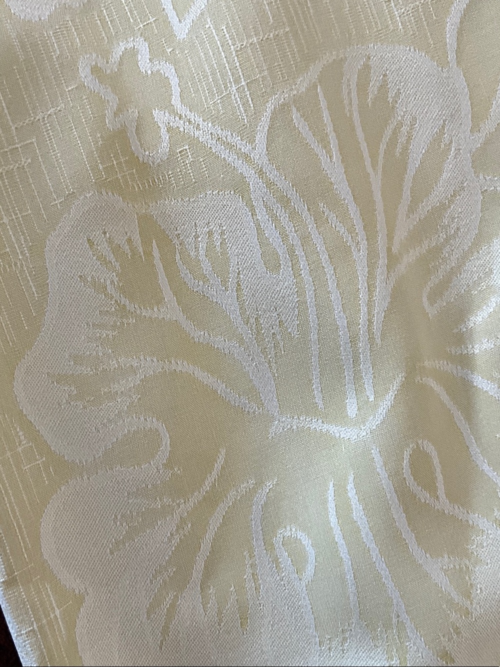 Tommy Bahama Pale Yellow Floral Short Sleeve Camp Shirt - Picture 4 of 4